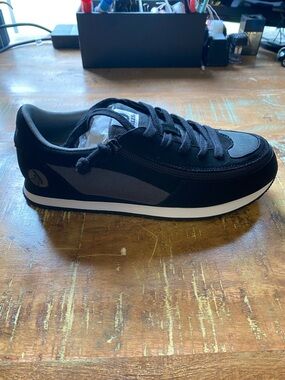BILLY Men's Black and Gray Casual Runner Shoes